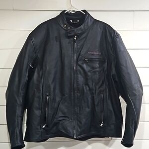 VINTAGE MOTORCYCLE JACKET FIELDSHEER SIZE 54 DUECE